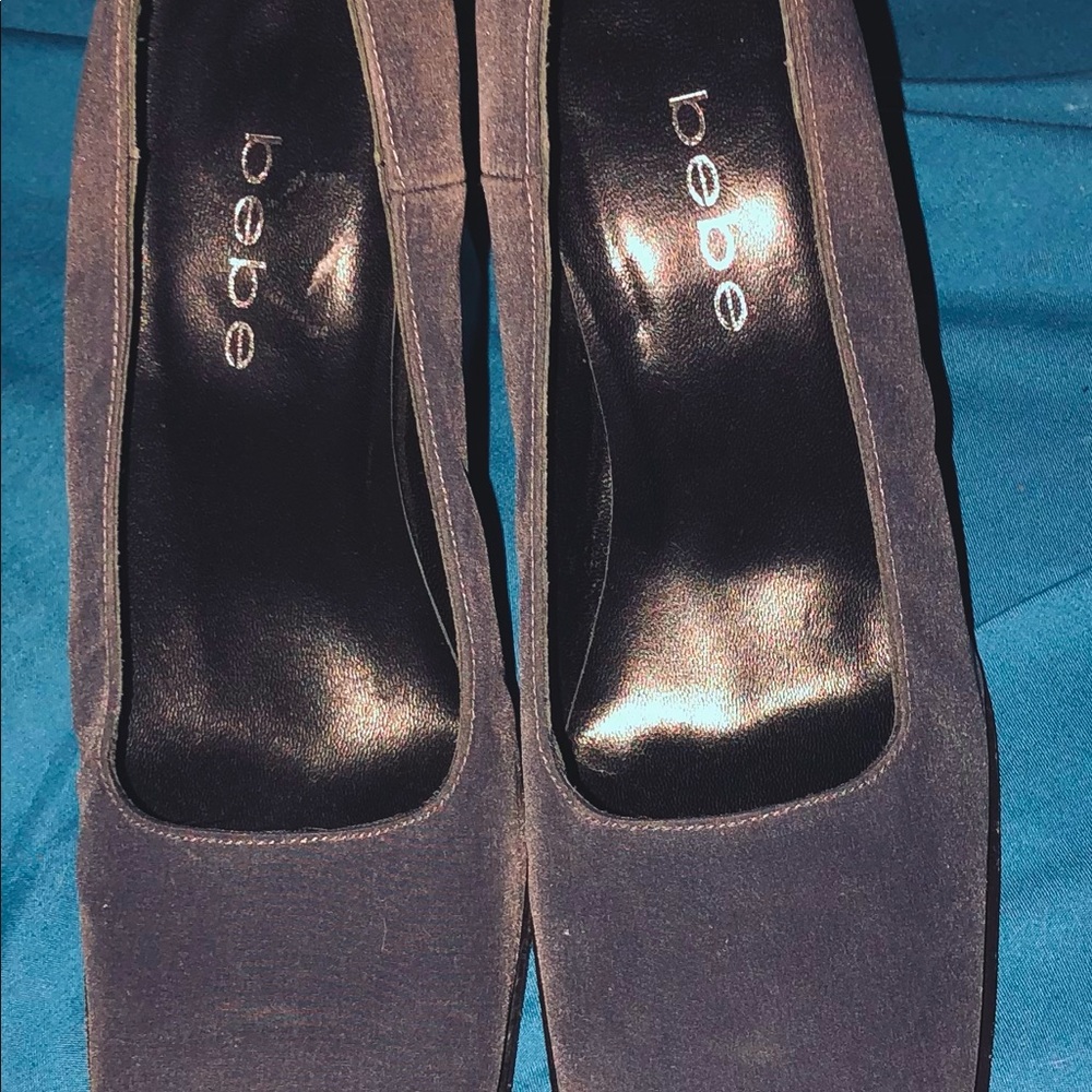 Bebe Chunky 4” heel